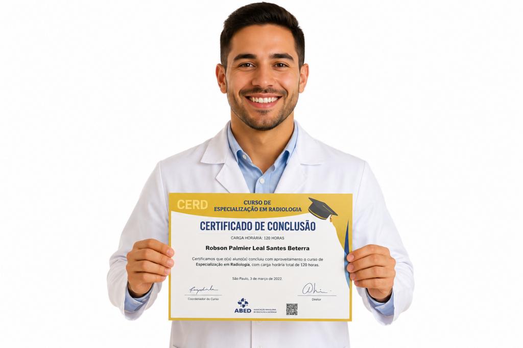 Certificado de radiologia
